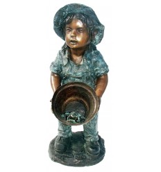 Sculpture bronze enfant BRZ0226