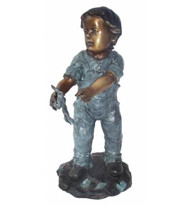 Sculpture bronze enfant BRZ0227