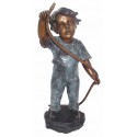 Sculpture bronze enfant BRZ0246