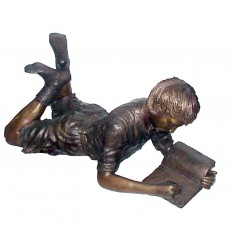 Sculpture bronze enfant BRZ305