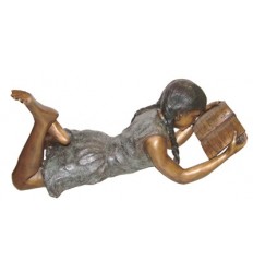 Sculpture bronze enfant BRZ0306