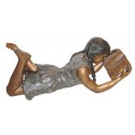 Sculpture bronze enfant BRZ0306