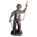 Sculpture bronze enfant BRZ0564