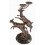 Bougeoire de table en bronze BRZ0162M  ( H .38 x L .30 Cm )