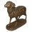 Bronze animalier : bélier en bronze BRZ0371 ( H .20 x L .22 Cm ) Poids : 3 Kg 