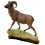 Bronze animalier : bouc en bronze BRZ1223 ( H .79 x L .76 Cm ) Poids : 25 Kg 