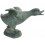 Bronze animalier : canard en bronze BRZ0270V ( H .17 x L .22 Cm ) Poids : 2 Kg 