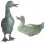 Bronze animalier : canard en bronze BRZ0384V ( H .45 x L .30 Cm ) Poids : 10 Kg 