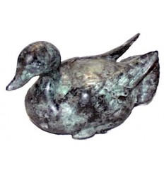 canard en bronze BRZ0574V ( H .10 x L .15 Cm ) Poids : 1 Kg 