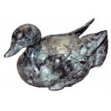 canard en bronze BRZ0574V ( H .10 x L .15 Cm ) Poids : 1 Kg 