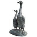 canard en bronze BRZ0637 ( H .40 x L . Cm ) Poids : 4 Kg 