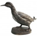 canard en bronze BRZ0982 ( H .15 x L .23 Cm ) Poids : 1 Kg 