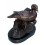 Bronze animalier : canard en bronze BRZ1203/SM463 ( H .25 x L .28 Cm )