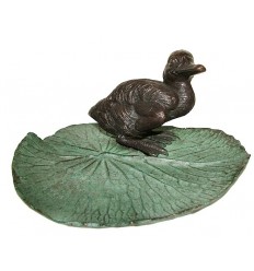 canard en bronze BRZ1349-9 ( H .22 x L . Cm ) Poids : 2.2 Kg 