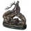 Bronze animalier : cerf en bronze BRZ1198/SM246 ( H .38 x L .38 Cm ) Poids : 13 Kg 