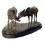 Bronze animalier : cerf en bronze BRZ1202/SM378 ( H .23 x L .43 Cm ) Poids : 11 Kg 