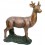 Bronze animalier : cerf en bronze BRZ1326 ( H .30 x L .28 Cm ) Poids : 4 Kg 