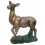 Bronze animalier : cerf en bronze BRZ1327 ( H .28 x L .25 Cm ) Poids : 4 Kg 