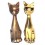 Bronze animalier : chat en bronze BRZ0091  ( H .38 Cm )  Poids : 3 Kg 