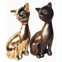 chat en bronze BRZ0092 ( H .30 Cm ) Poids : 4 Kg 