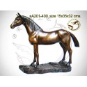 cheval en bronze aa201-400 ( H .32 x L .35 Cm )