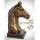 Bronze animalier : cheval en bronze aa282-100 ( H .22 x L .14 Cm )