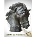 cheval en bronze aa284-115 ( H .35 x L .35 Cm )