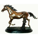 cheval en bronze BRZ0055-12 ( H .30 x L .45 Cm )