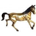 cheval en bronze BRZ0066-8 ( H .20 Cm ) Poids : 1 Kg 