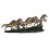 Bronze animalier : cheval en bronze BRZ0379-33 ( H .25 x L .30 Cm )