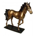 cheval en bronze BRZ0587 ( H .25 x L .28 Cm ) Poids : 3 Kg 