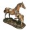 Bronze animalier : cheval en bronze BRZ0853 ( H .20 x L .25 Cm ) Poids : 2 Kg 
