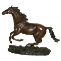 cheval en bronze BRZ0898 ( H .30 x L .38 Cm )
