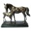 Bronze animalier : cheval en bronze BRZ1073/SM072 ( H .33 x L .40 Cm ) Poids : 11 Kg 