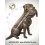 Bronze animalier : chien en bronze ad325-200 ( H .72 x L .65 Cm )