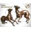 Bronze animalier : chien en bronze ad435-100 ( H .45 x L .50 Cm )