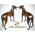 chien en bronze ad436-100 ( H .82 x L .98 Cm )