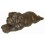Bronze animalier : chien en bronze BRZ0163M ( H .10 x L .36 Cm ) Poids : 5 Kg 