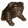 chien en bronze BRZ0164M ( H .15 x L .20 Cm ) Poids : 4 Kg 