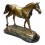 Bronze animalier : cheval en bronze BRZ0852-SM ( H .51 x L .69 Cm ) Poids : 12 Kg 