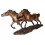 Bronze animalier : cheval en bronze BRZ1373 ( H .30 x L .63 Cm ) Poids : 9 Kg 