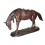 Bronze animalier : cheval en bronze BRZ1376 ( H .30 x L .61 Cm ) Poids : 9 Kg 