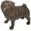 Bronze animalier : chien en bronze BRZ1093  ( H .31 x L .36 Cm )