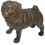 Bronze animalier : chien en bronze BRZ1093 ( H .31 x L .36 Cm )