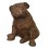 Bronze animalier : chien en bronze BRZ1139 ( H .31 x L .31 Cm )