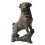 Bronze animalier : chien en bronze BRZ1140  ( H .17 x L .10 Cm )  Poids : 1 Kg 