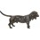 Bronze animalier : chien en bronze BRZ1193/SM324 ( H .51 x L .122 Cm )