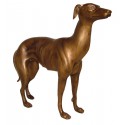 chien en bronze BRZ1344 ( H .30 x L .28 Cm ) Poids : 2 Kg 
