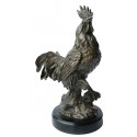 coq en bronze BRZ1264/SM232 ( H .33 x L . Cm ) Poids : 4 Kg 