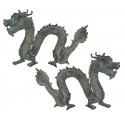 dragon en bronze BRZ0642V-7  ( H .18 x L .25 Cm )